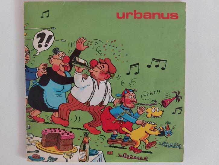 Urbanus (2xSingle+Info)-De Vaas/Grootvader/Feest/Fuif, Cd's en Dvd's, Vinyl Singles, Nederlandstalig, Ophalen of Verzenden