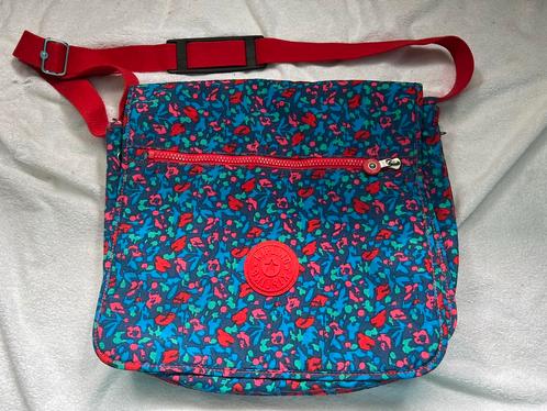Kipling grote schoudertas/college bag - nieuw, Handtassen en Accessoires, Tassen | Damestassen, Nieuw, Overige typen, Blauw, Ophalen of Verzenden