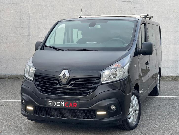 Renault Trafic Bi-Turbo 145ch DOUBLE CABINE 5 places., Autos, Renault, Entreprise, Achat, Trafic, ABS, Caméra de recul, Airbags