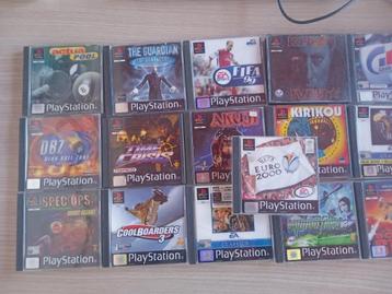 PS1 games spellen lot beschikbaar voor biedingen