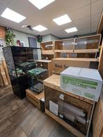 Osb- glas en betonplex terraria, toebehorenen, voedseldieren, Enlèvement, Éclairage