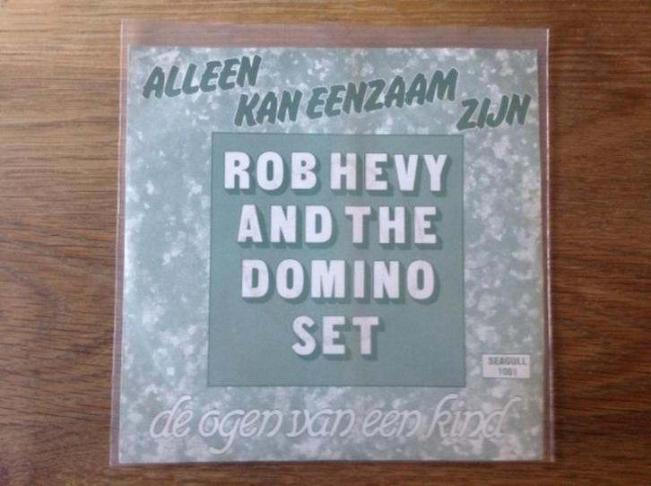 single rob hevy and the domino set, Cd's en Dvd's, Vinyl Singles, Single, Nederlandstalig, 7 inch, Ophalen of Verzenden