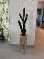 Kunst Cowboy cactus met:H:75cm H.met pot 125cm, Comme neuf, Enlèvement