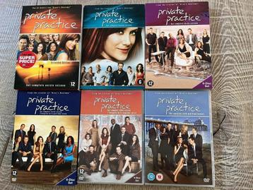 Private Practice alle seizoenen op dvd perfecte staat, À partir de 16 ans, Envoi, Utilisé, Drame