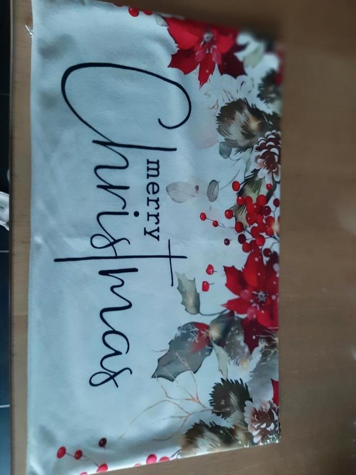 Taie d'oreiller Merry Christmas 50x30, Divers, Noël, Enlèvement ou Envoi