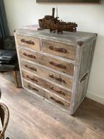 Fraaie Hampton Cruise Kast/Ladenkast Riviera Maison, Ophalen, Overige materialen, 100 tot 150 cm, 5 laden of meer