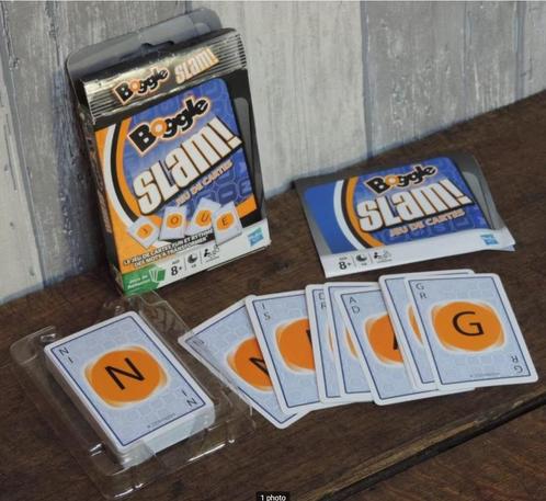 Boggle Slam volledig kaartspel, Hobby en Vrije tijd, Gezelschapsspellen | Bordspellen, Gebruikt, Een of twee spelers, Drie of vier spelers