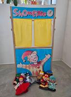 Poppenkast, Ophalen