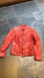 Milestone rood leder vestje, Enlèvement ou Envoi, Porté, Rouge