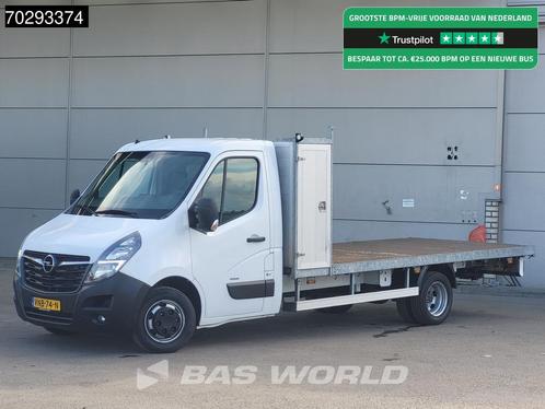 Opel Movano 165PK Open Laadbak Dubbellucht 3,5t Trekhaak LED, Auto's, Bestelwagens en Lichte vracht, Bedrijf, Te koop, Airconditioning