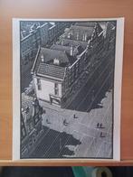 M.C. Escher - litho - Grote Markt, Delft (after), Verzenden