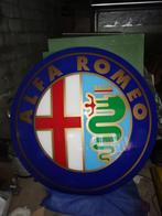 Enseigne Alfa Romeo 134cm de diamètre Showroom de concession, Reclamebord, Zo goed als nieuw, Ophalen