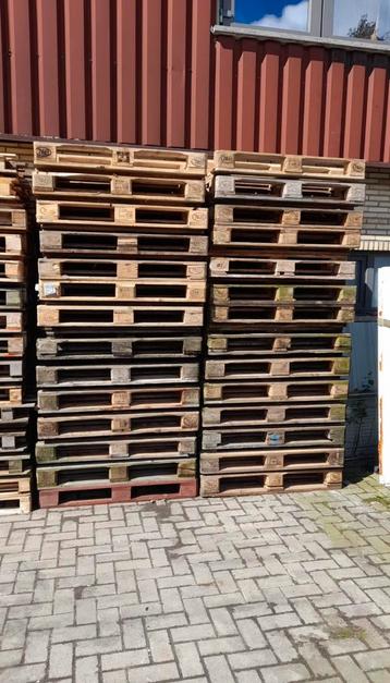 Europallete -  EPAL 5€ palette en bois, Enlèvement, Comme neuf, Palette