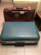 Vintage Reiskoffer delsey of leer, Ophalen of Verzenden, Leer