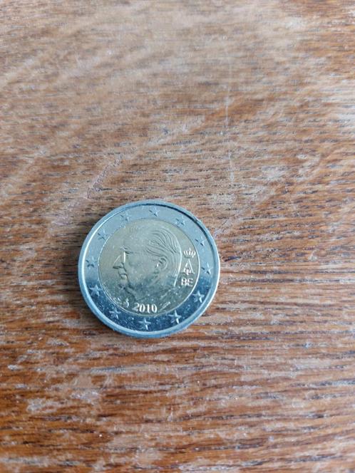 Koning Albert herdenkingsmunt van 2 euro 2010, Postzegels en Munten, Munten | Europa | Euromunten, Losse munt, 2 euro, België