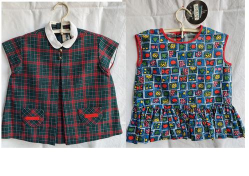 2 superbes robes des années 1960 - Kibo & Paris Mode, Enfants & Bébés, Vêtements de bébé | Taille 80, Neuf, Garçon ou Fille, Robe ou Jupe