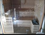 Toonzaalmodel / Europese Finse sauna 6 personen 200 x 170 x, Sport en Fitness, Sauna, Ophalen, Nieuw