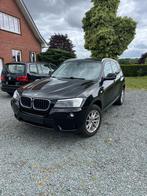 BMW X3 xDrive, Auto's, Euro 5, 4x4, Zwart, Leder en Stof