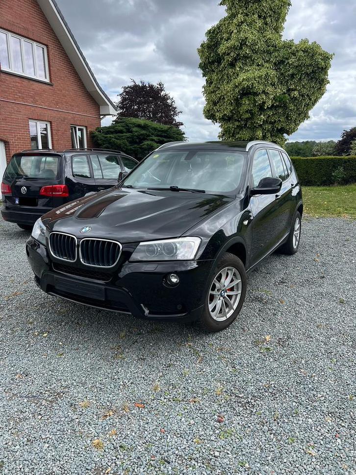 BMW X3 xDrive, Auto's, BMW, Particulier, X3, 4x4, Bluetooth, Diesel, Euro 5, SUV of Terreinwagen, 5 deurs, Handgeschakeld, Zwart