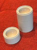 SET vintage 4x eierdopjes Tupperware met deksels, Ophalen