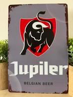 Metalen reclamebord Jupiler, Verzamelen, Biermerken, Ophalen of Verzenden, Nieuw, Reclamebord, Plaat of Schild, Jupiler