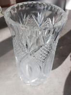 Mooie vintage vaas in geslepen glas, Enlèvement