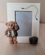 Fotokader met beer, Collections, Ours & Peluches, Enlèvement ou Envoi