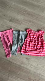 Zomerkleedje met 2 leggings, Kinderen en Baby's, Babykleding | Maat 80, Ophalen, Zo goed als nieuw