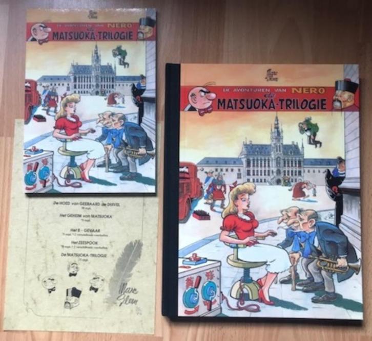2x NERO - MATSUOKA TRILOGIE MIDDELKERKE GESIGNEERD SLEEN, Boeken, Stripverhalen, Zo goed als nieuw, Meerdere stripboeken, Ophalen of Verzenden