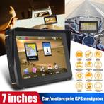 7' inch MOTOR Navigatie Waterproof Motorcycle GPS EU Map.BT, Motoren, Ophalen of Verzenden, Nieuw