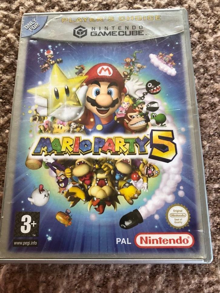 Gamecube Mario Party 5 (1), Games en Spelcomputers, Games | Nintendo GameCube, Gebruikt, Avontuur en Actie, 1 speler, Vanaf 3 jaar