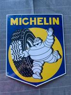 Vintage Michelin reclamebord – Bibendum – retro illustratie, Enlèvement, Comme neuf