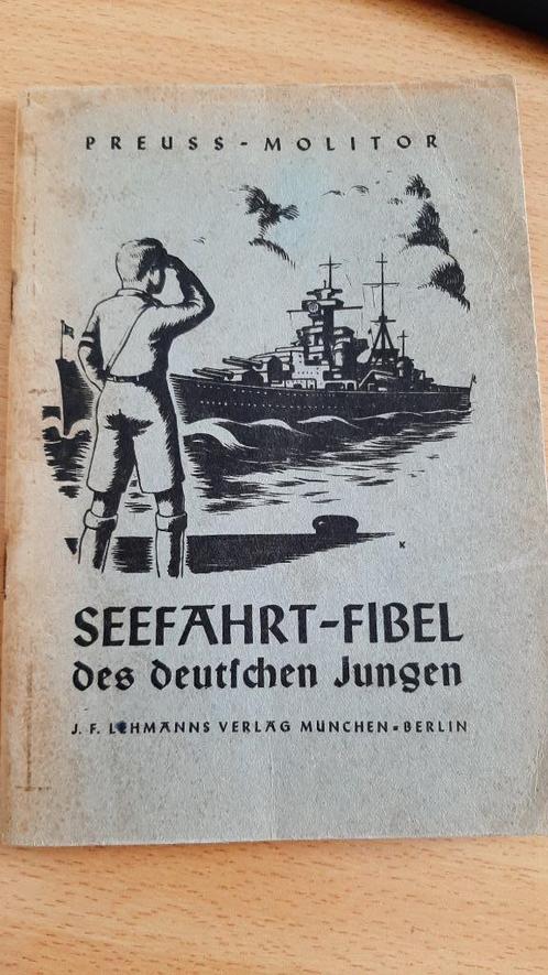 Seefahrt Bibel des Deutschen Jungen (allemand 1941), Collections, Objets militaires | Général, Marine, Envoi