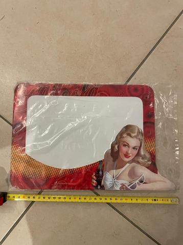 Plaque métallique publicitaire coca cola  beschikbaar voor biedingen