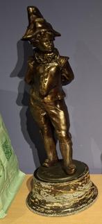 bronze :Jeune polichinelle  avec signature" L MIgnon" 51,5cm, Ophalen, Brons
