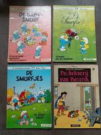 4 strips met Smurfenverhalen door Peyo, Boeken, Stripverhalen, Ophalen of Verzenden, Gelezen, Peyo