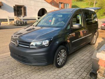 Volkswagen Caddy Long double cabine utilitaire 2.0 TDI 102 C, Autos, Argent ou Gris, Achat, Euro 6, 5 portes