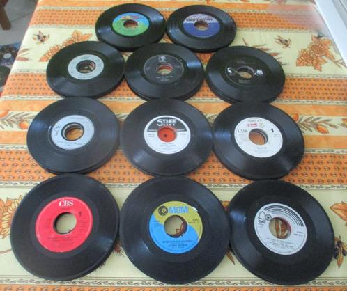 119 Oude Vinyl Singles - Jaren 70-80 - zonder hoes, Cd's en Dvd's, Vinyl Singles, Zo goed als nieuw, Single, Pop, Ophalen of Verzenden