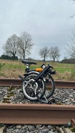 Brompton M6R Zwarte naafdynamo met 6 versnellingen 2021, Ophalen, Brompton, 14 tot 16 inch, Versnellingen