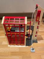 Playmobil Caserne de pompiers, Enlèvement, Comme neuf, Ensemble complet