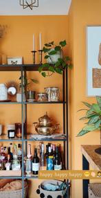 VITTSJÖ Stellingkast IKEA, Huis en Inrichting, Ophalen, Zo goed als nieuw, Glas