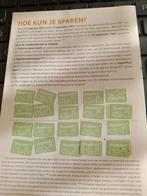 volle spaarkaart spaarzegels delhaize berghoff, Ophalen of Verzenden