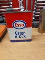 ancien bidon huile vide esso estor hdx, Collections, Marques & Objets publicitaires, Envoi, Utilisé, Autres types