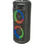 OPLAADBARE LUIDSPREKERBOX 2 x 10cm 200W MET VERLICHTE WOOFER, Ophalen of Verzenden, Nieuw, Overige typen