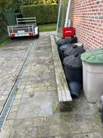 Hardhouten balk, Tuin en Terras, Bielzen en Borduren, Ophalen