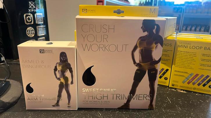 Sweet Sweat Arm & Thigh Trimmer Bundle size medium, Sport en Fitness, Fitnessapparatuur, Nieuw, Overige typen, Armen, Benen, Overige materialen