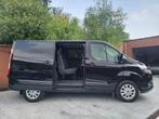 Ford Transit Custom Multi-use 5PL NIEUWSTAAT ~ Navi ~ zetelv, Auto's, Voorwielaandrijving, Stof, 4 cilinders, Zwart