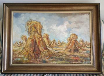 Korenschoven ca. 1950 - Janus Kluijtmans (1919-2004) beschikbaar voor biedingen