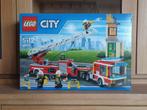 Lego City 60112 Brandweer ladderwagen, Nieuw, Complete set, Lego, Ophalen