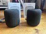 2x Apple HomePod zwart 1e generatie met originele doos., Overige merken, Overige typen, Ophalen of Verzenden, Zo goed als nieuw